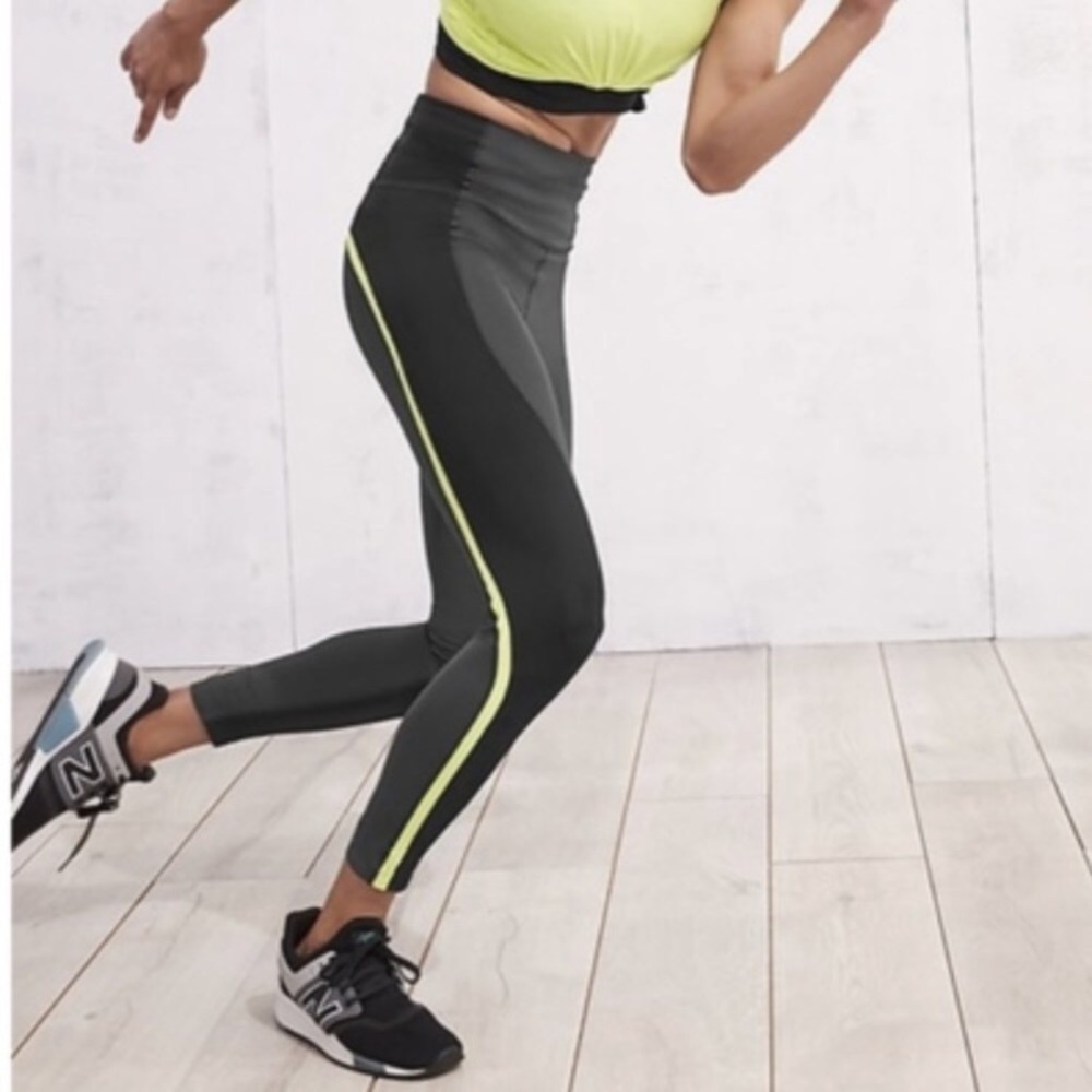 Athleta Spar Colorblock High Waist Leggings 7/8